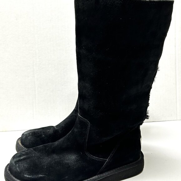 UGG Australia Roseberry Suede and Sheepskin boots - Picture 3 of 6